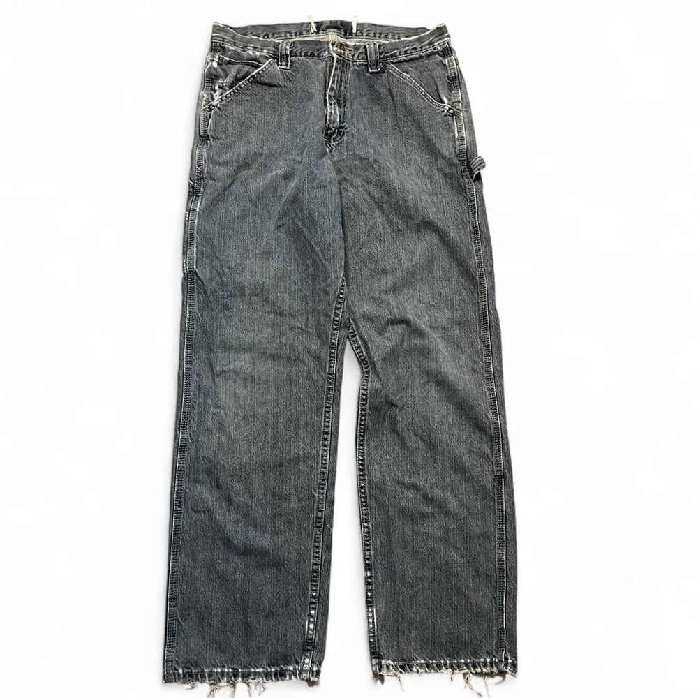 Lee Men's Blue and Black Jeans